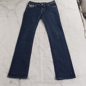 JZ Premium Size 5 Dark Rhinestone Denim